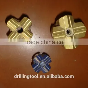 32~40mm Chisel/cross/button Bits in Stock 12 Degree Taper Cross Bit thumbnail-1