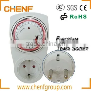 Cheaper Price Smart Home AC180-250V European Standard Mechanical Timer Socket thumbnail-5