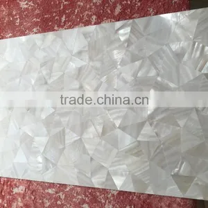 Freshwater Shell Mosaic Irregular Crazy Pattern for Interior Decoration thumbnail-2