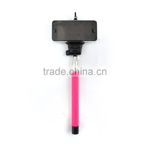 Factory Direct Supply High Quality Foldable Wired Selfie Stick thumbnail-6