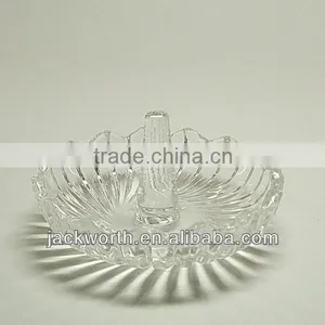 Jewelry Display - Glass Round Ring Holder thumbnail-1