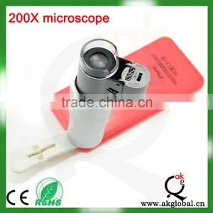 Mobile Phone Clip 200x Microscope Lens for IPhone 6 6 Plus thumbnail-4