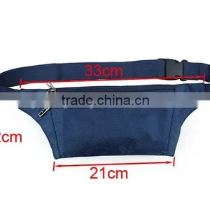 Fashion Cheap New Sport Waist Blue Black Wallet Outside Pockets QB004 thumbnail-2
