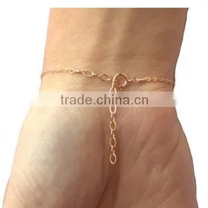 Luxury Slave Chain Link Interweave Finger Ring Hand Harness Bracelet Jewelry thumbnail-4