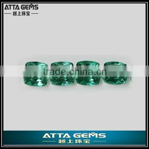 Hot Sale Synthetic Gems Price per Carat Created Green Topaz thumbnail-1