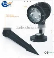 2015 15W Outdoor4000k Black Aluminum IP65 Led Spike Light thumbnail-1
