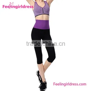 2016 Supplex Fitness Wear Sportswear Fabric Import Leggings thumbnail-4