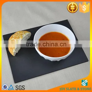 Wholesale Rectangular Natural Black Slate Plate thumbnail-6