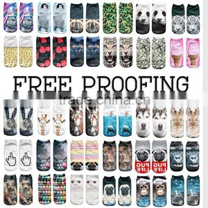 Wholesale Customized Sublimated Photo Print 3d Socks thumbnail-6