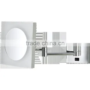 Bathroom Double Sided LED Cosmetic Mirror Wall Mounted thumbnail-2