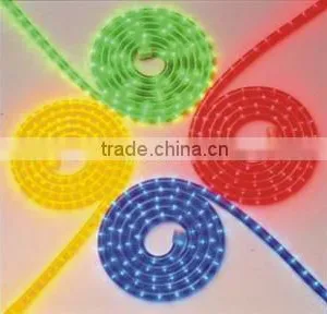 Multi Color Chasing Round 2 Wires Led Rope Light CE thumbnail-1