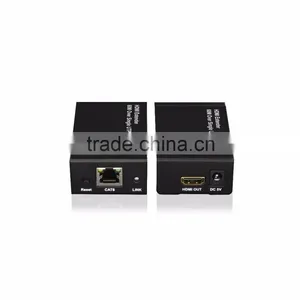 HDMI Network Extender 60m/190ft 1080P HD HDMI Network Extender Over Single Cat6/5e Ethernet Cable Chromecast thumbnail-3