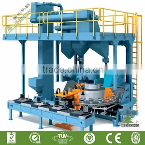 Hot Sale ZJ Series Rotary Mesh Table Shot Blasting Machine thumbnail-5
