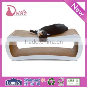 Pet Toy Corrugated Paper Bed Cardboard Cat Scratching Lounge thumbnail-2