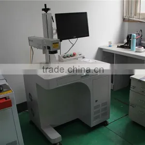 10w/20w Glasses Frame/metal/wire Desktop/portable/mini Optical Fiber Laser Marking Machine Price for Sale thumbnail-3