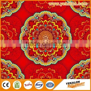 Belgium Axminster Exhibition Shaggy Mosque Red Carpet And Rug Floor Design thumbnail-1