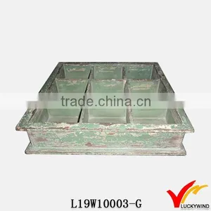 Luckywind Vintage Wood Display Box thumbnail-1