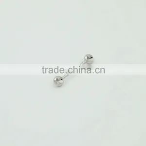 Custom Men's Sew-on Collar Lapel Pin Silver Colour Metal Brooches thumbnail-3