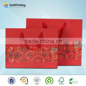 Fashionable Top Sell Large Paper Carrier Bags thumbnail-1