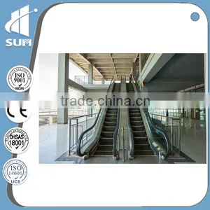 Speed 0.5m/s Aluminium Step Passenger Escalator thumbnail-1