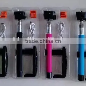 Express Colorful Bluetooth Selfie Stick With Bluetooth thumbnail-3