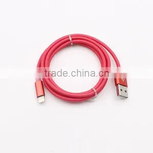 Braided USB 2.0 Data Cable, 1m USB-micro Usb Charger Cable, 2016 High Quality Hot Sale USB Cable thumbnail-1