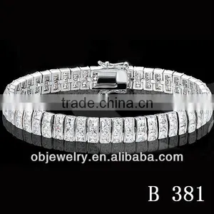 Elegant Luxury Zircon Party Bracelet Unique Design With 925 Silver Jewelry thumbnail-1