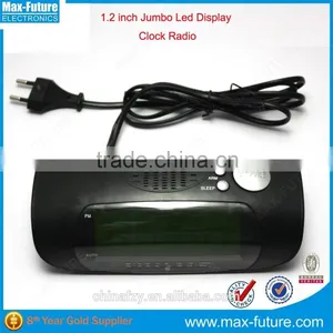 High Quality Clock Radio, AM/FM Clock Radio With 1.2 Inch LED(F-1754) thumbnail-3