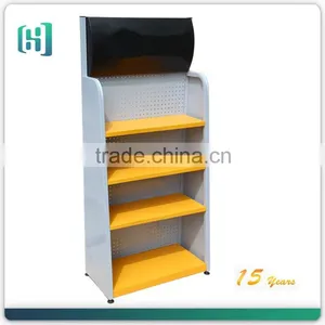 Specialty Store 4 Tiers Retail Floor Metal Display Stand for Ceramic Tile Stone Epoxy Glue thumbnail-1