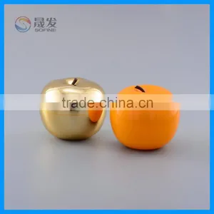 Gold Fruit Shape Cream Jar thumbnail-3