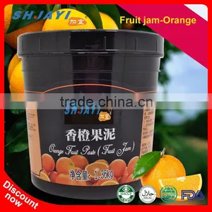 Hot Selling Orange Jam Fruit Juice Jam Flavors Recipes Bubble Tea Ingredients Factory thumbnail-1