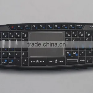 2.4ghz Handheld German USB Silicon/RubberGaming Keyboard for Smart TV thumbnail-1