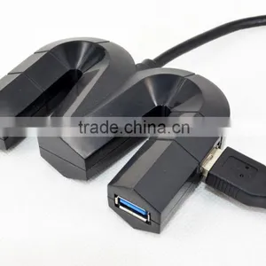 4 Port the Shape of 3 Font USB 3.0 HUB for Windows 95/98/2000/2003/ME/XP/Vista or Mac OS 8.1/Windows7 thumbnail-6