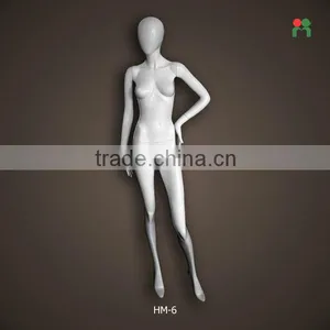 2013 Fashion Female Mannequin Plus Size for Diaplay Mannequin With Egg Head Oem Kids Used Dummy Dolls HM-6 thumbnail-1
