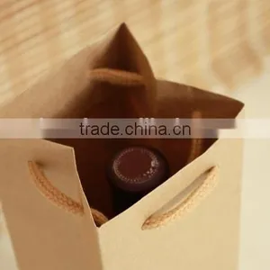 High Quality Kraft Paper Wholesale Reusable Shopping Bags thumbnail-1