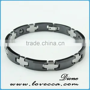 Black Tungsten Fashion Jewelry Health Blood Circulation Bracelet for Sale thumbnail-1
