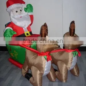 Inflatable Christmas Reindeer Yard Decaotion thumbnail-1