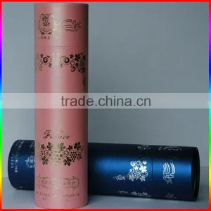 Custom Print Cylinder Tube Wine Paper Box Packaging thumbnail-2