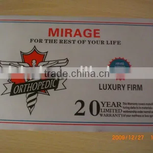Printing Service for Self-adhesive Cloth Label for Carpet & Rugs Label thumbnail-1