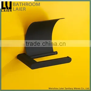 18233 Wholesale Vintage Design Online Shopping Zinc Bathroom Accessories Black Toilet Paper Holder thumbnail-2
