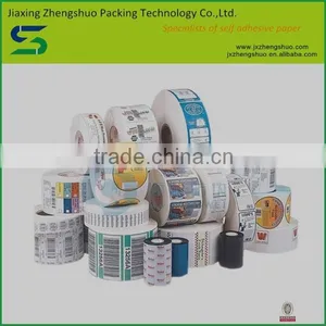 Chinese Supplier Best Selling Adhesive Printing Paper Roll thumbnail-1