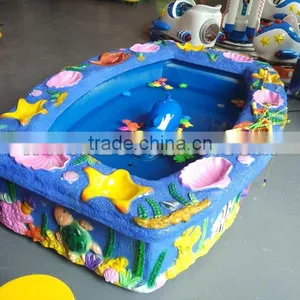 2015 Newest Multiplayer Dolphin Pools Mini Arcade Game Machine Amusement Park Trains for Sale thumbnail-4