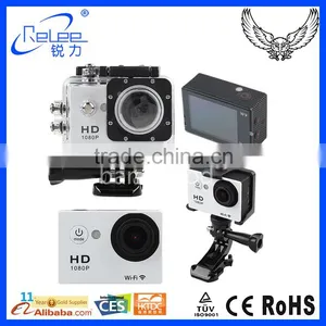 New Arrival 2.0 Inch 12MP 140 Degree Angle 30m Underwater Wifi Action Camera thumbnail-1