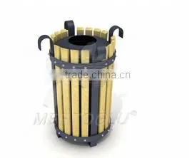 Metal Outdoor Bin Mbk-119a thumbnail-1