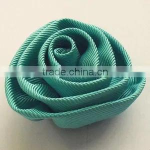Green Handmade Satin Artificial Rose thumbnail-1
