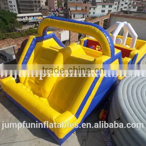 Adults Wrecking Ball in Large Inflatable Obstacle Course Commercial PVC Sports Arena thumbnail-1
