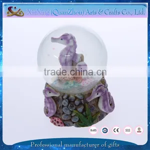 Resin Arts Seahorse Unique Gifts Snow Globe Souvenir thumbnail-2