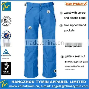 Men New Design Customized Waterproof Ski Pants thumbnail-1