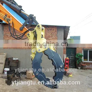 Jt-06 Lapis Grapple for 13 Tons Excavator Made in China Cheap and Good Quality thumbnail-1