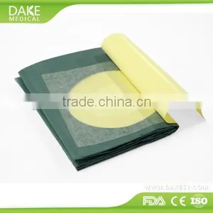 Wood Pulp Spunlace+PE Casting Film Drape for Surgical Use thumbnail-1